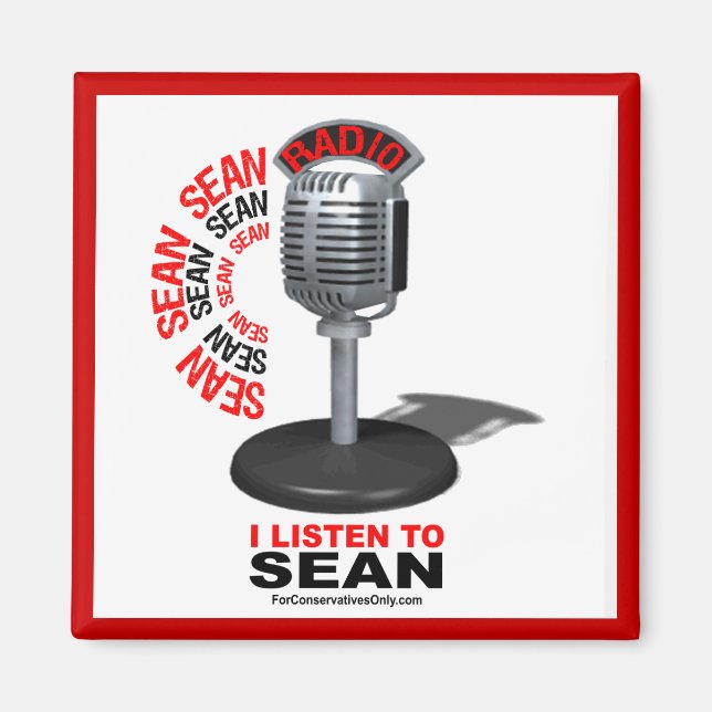 Ich höre Sean zu Magnet (Vorne)