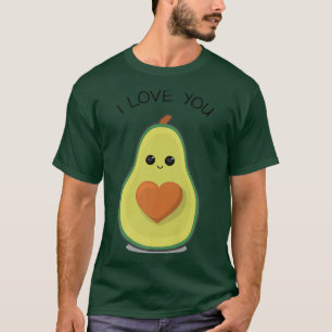 Ich höre Sie Avocado Funny Guacamole Vegan Food Lo T-Shirt