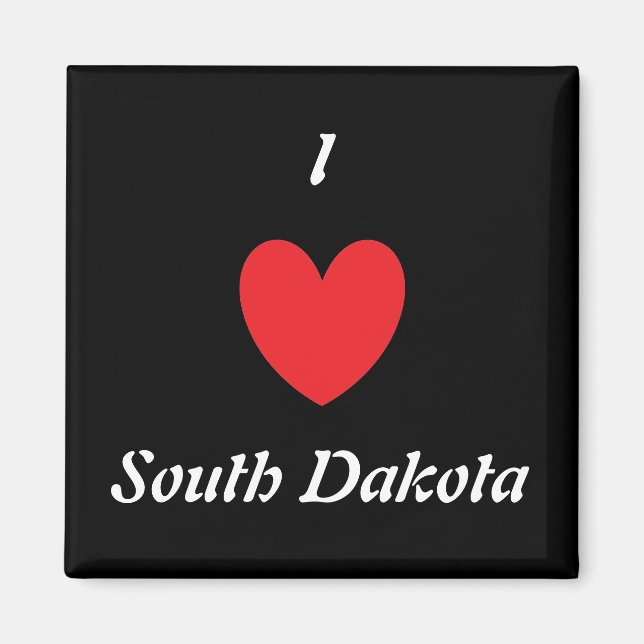 Ich höre South Dakota Magnet (Vorne)