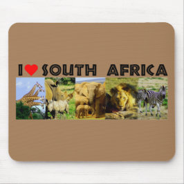 Ich höre Südafrika Wildlife Fotos Mousepad