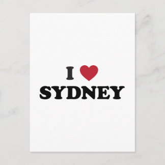 Ich höre Sydney Australien Postkarte