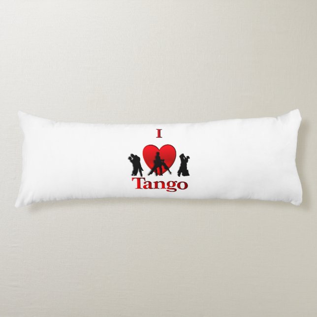 Ich höre Tango Seitenschläferkissen (Vorderseite)