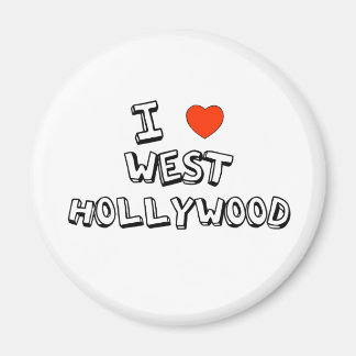 Ich höre West Hollywood Magnet