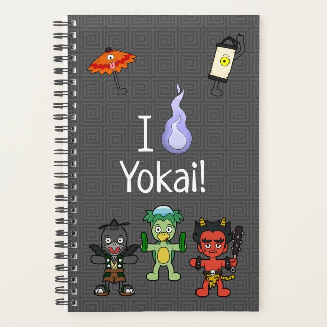 Ich höre Yokai! Japanisches Monster Planer (Vorderseite)