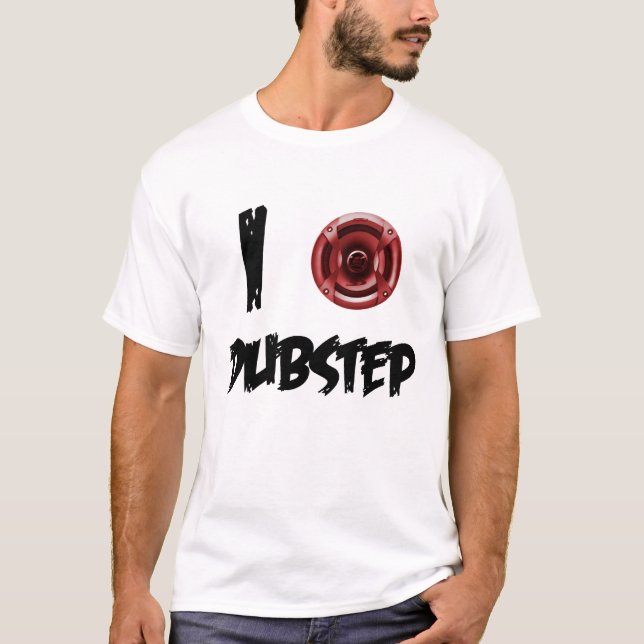 Ich höre zu Dubstep T-Shirt (Vorderseite)