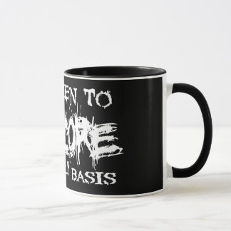 Ich höre zu Grindcore Tasse