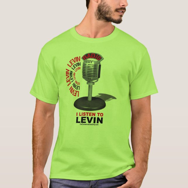 Ich höre zu Levin T-Shirt (Vorderseite)