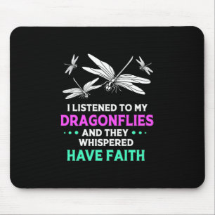 Ich hörte meinen Libellen zu. Mousepad