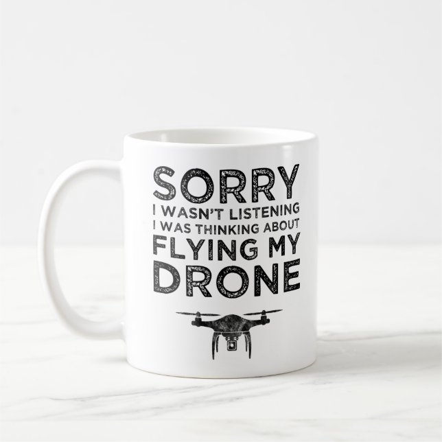 Ich hörte nicht zu, wie ich daran dachte, meine Dr Kaffeetasse (Links)