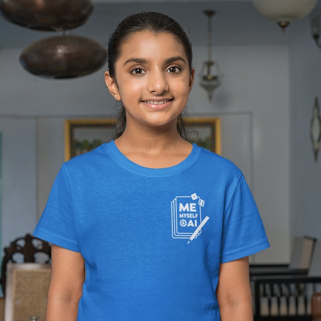 Ich, ich und ich, Weiße Kunst, Mädchen Shirt (Von Creator hochgeladen)