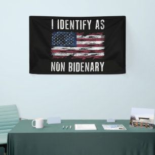 Ich identifiziere mich als nicht-biden-begeisterte banner