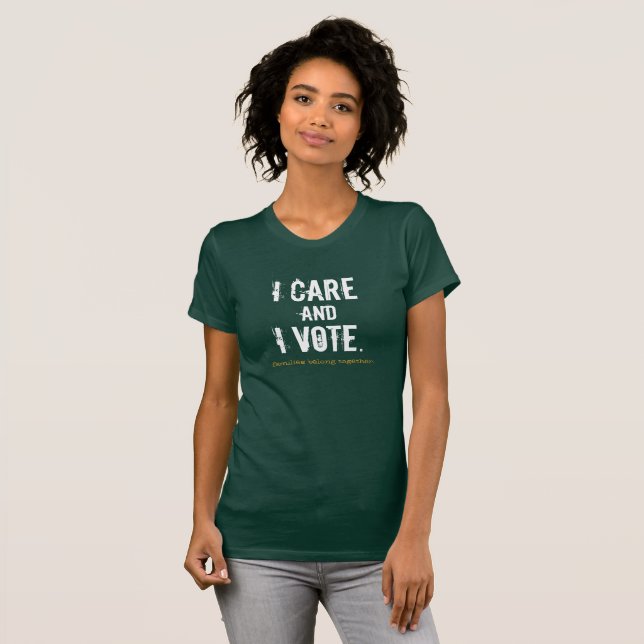 Ich interessiere mich ` das T-Stück der Frauen T-Shirt (Vorne ganz)