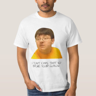 Ich interessiere mich nicht, dass Sie Ihren T-Shirt