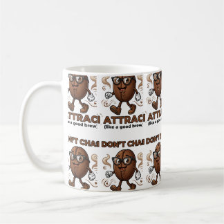 Ich jage nicht, ich ziehe an kaffeetasse