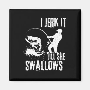 Ich juble es, bis sie Retro Vintage Funny Ad versc Magnet