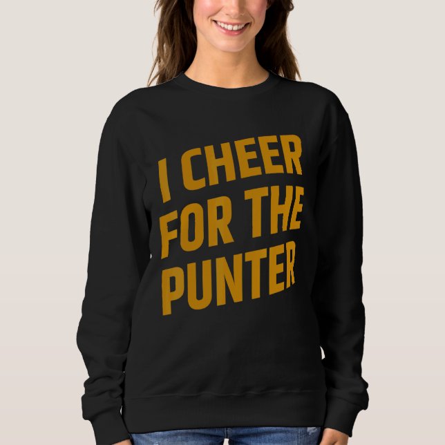 Ich juble um den Jäger Sweatshirt (Vorderseite)