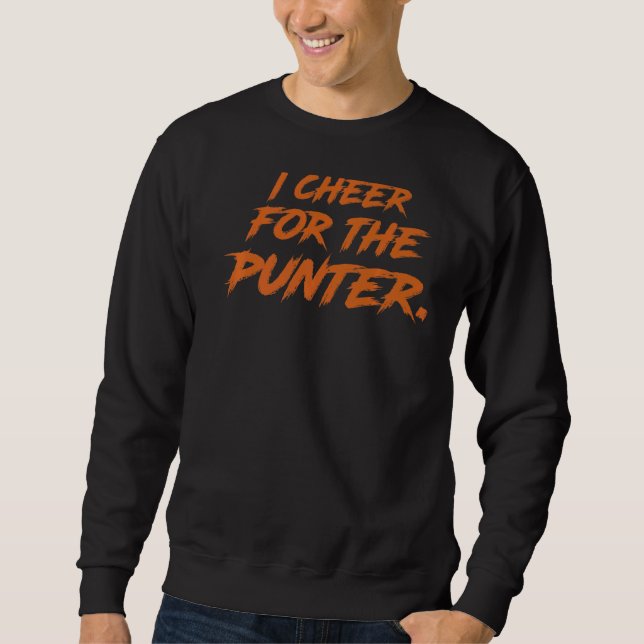 Ich juble um den Jäger Sweatshirt (Vorderseite)