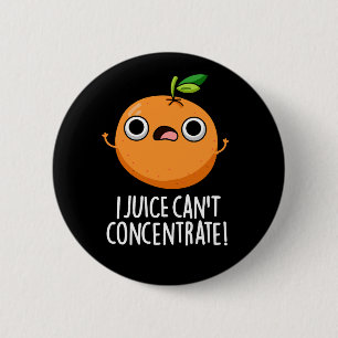Ich Juice kann Niedliche Orangenpuppe nicht konzen Button