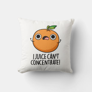 Ich Juice kann Niedliche Orangenpuppe nicht konzen Kissen