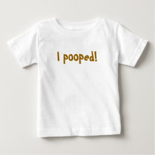 Ich kackte! baby t-shirt