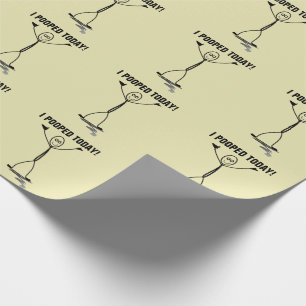 ICH KACKTE HEUTE! FUNNY Birthday WRAPPING PAPIER Geschenkpapier