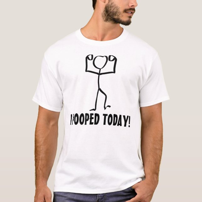 Ich kackte heute! T - Shirts, lustig T-Shirt (Vorderseite)