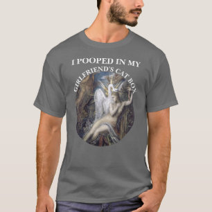 ICH KACKTE IN MEINEM KABELKARTEN VON FREUNDEN T-Shirt