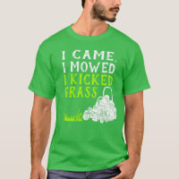 Ich kam, als ich zugemäht wurde, habe ich Gras-Fun