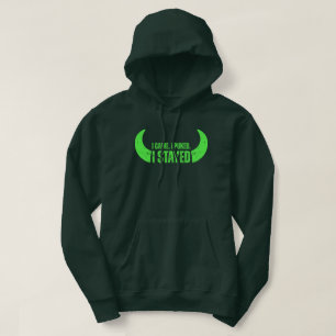 Ich kam. Ich kotzte. Ich blieb lustig Greenhorn-An Hoodie