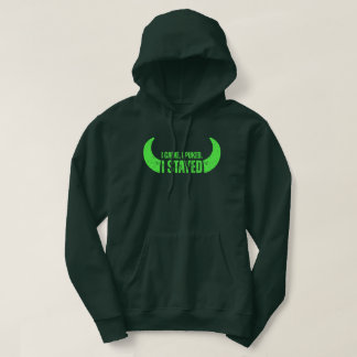 Ich kam. Ich kotzte. Ich blieb lustig Greenhorn-An Hoodie