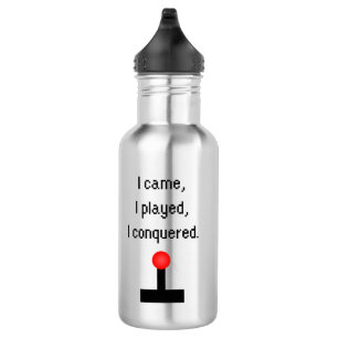 Ich kam ich spielte trinkflasche