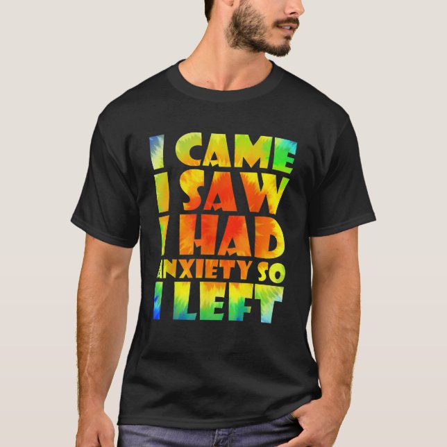 Ich kam und sah, dass ich Angst hatte, also Verlie T-Shirt (Vorderseite)