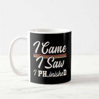 Ich kam und sah, wie ich den Doktor der Philosophi Kaffeetasse