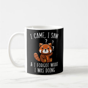 Ich kam und vergaß, dass ich Red Panda machte Kaffeetasse