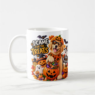Ich kam wegen der Süßigkeiten Lustiger Halloween-H Kaffeetasse