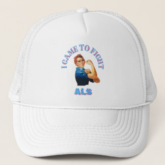 ICH KAM ZUM KAMPF ALS/LOU GEHRIG'S/AWARENESS UNISE TRUCKERKAPPE