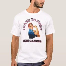 ICH KAM ZUR KÄMPFUNG VON HAUTKREBS/UNISEX T-Shirt