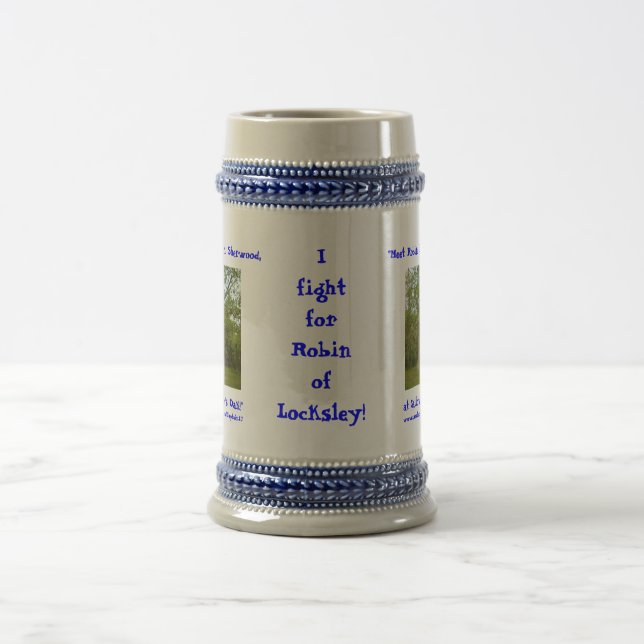 Ich kämpfe für Robin! Bierglas (Mittel)