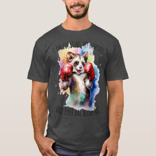 Ich kämpfe gegen meine Dämonen und sie gewinnen T-Shirt