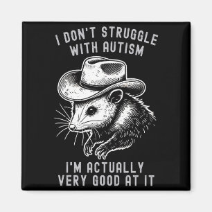 Ich kämpfe nicht mit Autismus, ich bin eigentlich Magnet