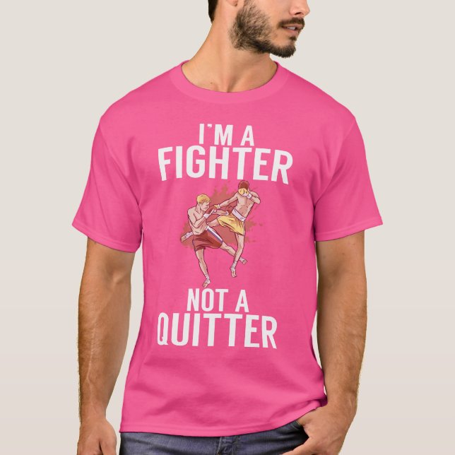 Ich kämpfe nicht nur gegen den Boxer, sondern auch T-Shirt (Vorderseite)