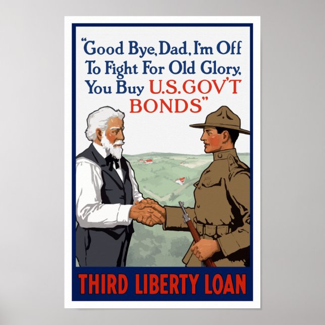 Ich kämpfe um alten Glanz - WW1 Poster (Vorne)