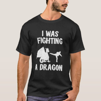 Ich kämpfte einen Drachen nach der Operation Erhol T-Shirt