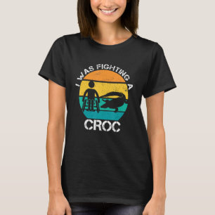 Ich kämpfte gegen einen komischen Rollstuhlfahrer- T-Shirt