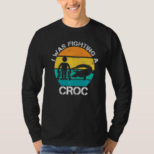 Ich kämpfte gegen einen komischen Rollstuhlfahrer- T-Shirt