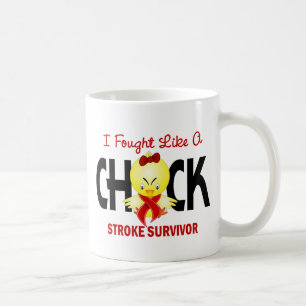 Ich kämpfte wie ein Küken-Anschlag-Überlebender Kaffeetasse