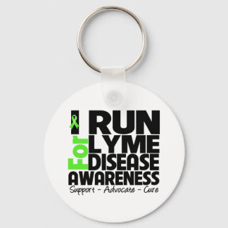 Ich kandidiere für das Bewusstsein für die Lyme-Kr Schlüsselanhänger