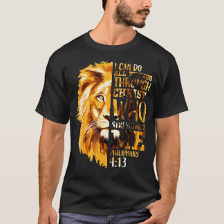 Ich kann alle Dinge durch Christus, der mich stärk T-Shirt