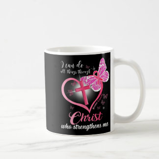 Ich kann alle Dinge tun, Christus, der die Brust s Kaffeetasse
