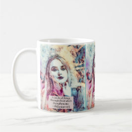 Ich kann alle Dinge tun Kaffeetasse